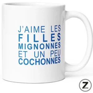 Mug humour Filles mignonnes