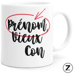 Mug personnalisable VIEUX CON