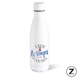 Gourde je n'ai pas le temps retraite