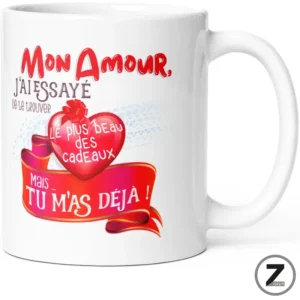 Mug amour MON AMOUR CADEAUX