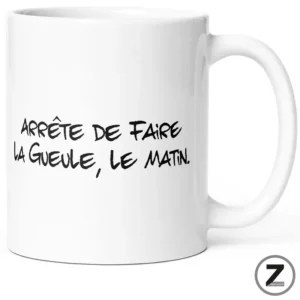 Mug LA GUEULE, LE MATIN