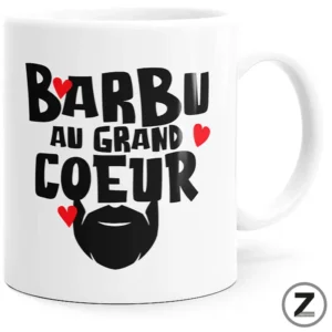 Mug BARBU AU GRAND COEUR