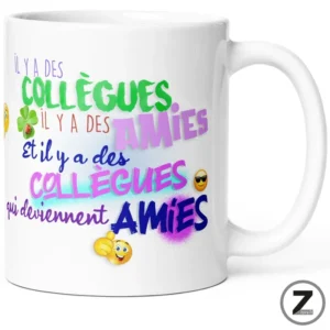 Mug collègues COLLÈGUES AMIES