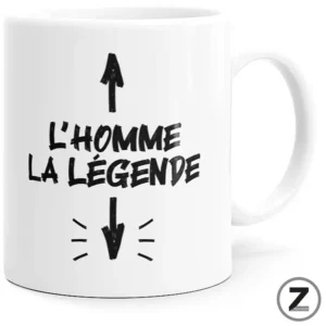 Mug L'HOMME, LA LÉGENDE