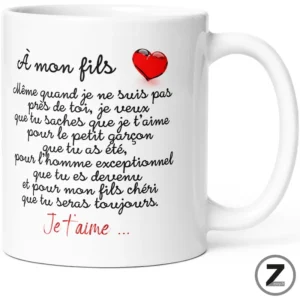mug humour A MON FILS