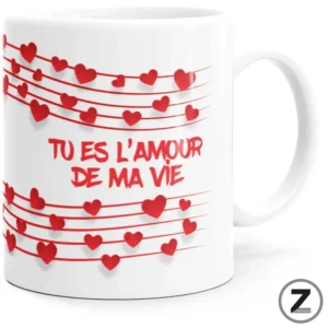 Mug AMOUR DE MA VIE