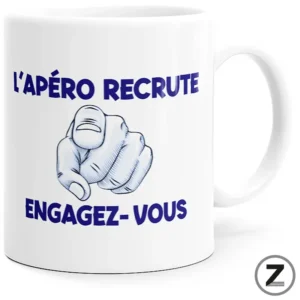 Mug APÉRO RECRUTE