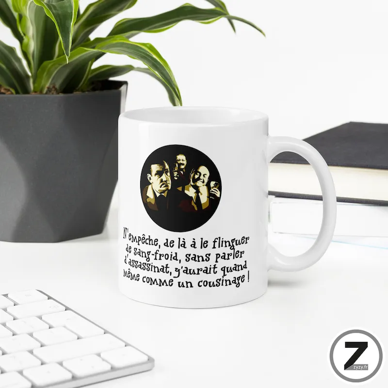Y aurait quand même comme un cousinage, mug humour, Audirard