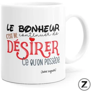 Mug LE BONHEUR SAINT AUGUSTIN