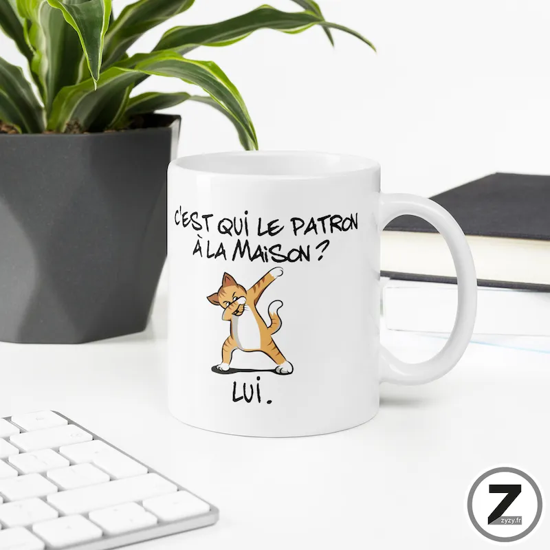 mug humour CHAT PATRON mug humour CHAT PATRON