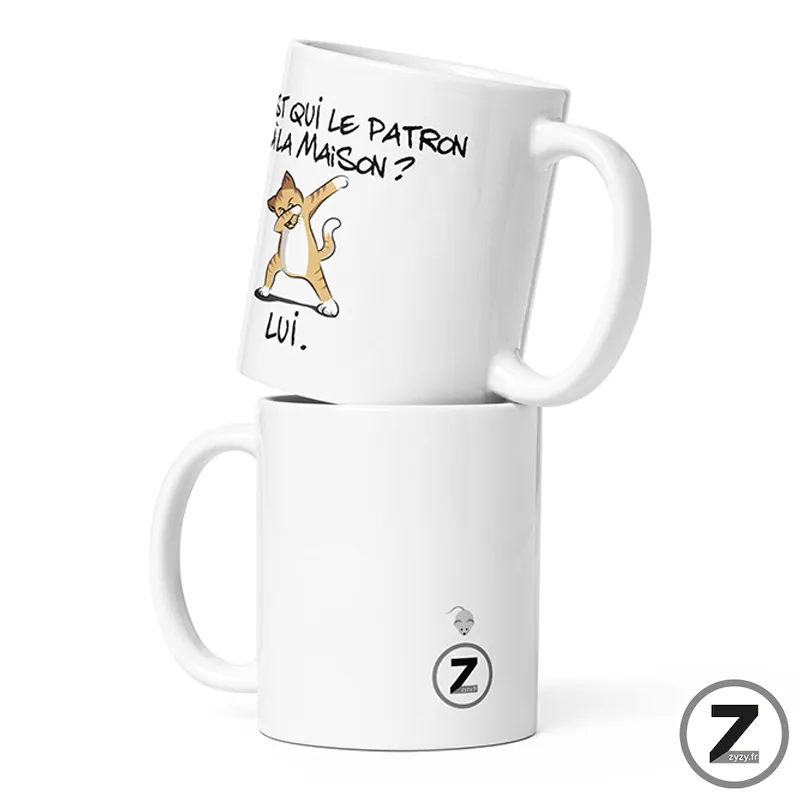 mug humour CHAT PATRON mug humour CHAT PATRON