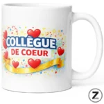 Mug humour Collègue de cœur