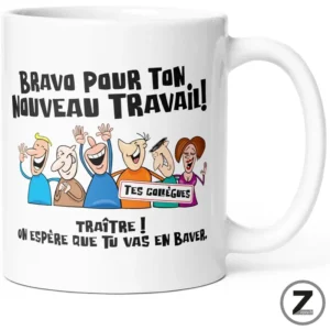 Mug humour collègue traître