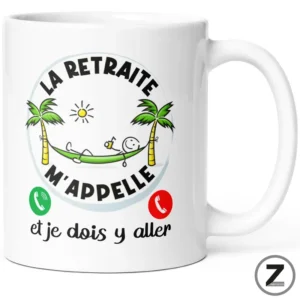 Mug LA RETRAITE M'APPELLE