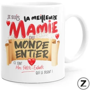 Mug MEILLEURE MAMIE DU MONDE PLURIEL