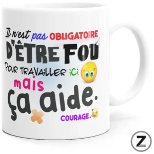 Mug OBLIGATOIRE FOU