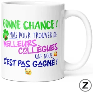 Mug humour PAS GAGNE COLLÈGUES