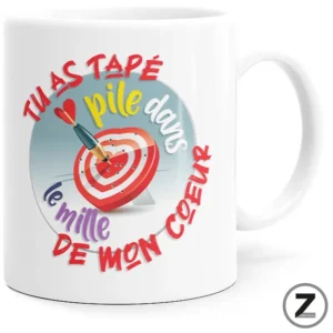 Mug PILE DANS LE MILLE