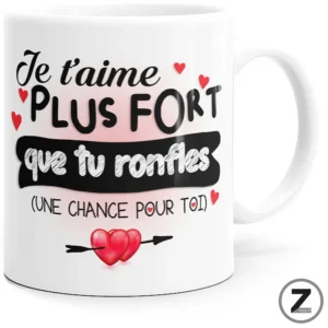 Mug humour plus fort que tu ronfles