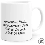 mug humour PORSCHE
