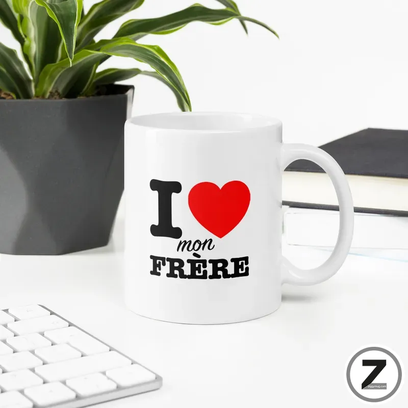 Mug I LOVE MON FRÈRE – Image 2