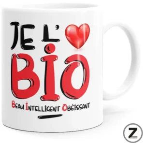 Mug JE L'AIME BIO HOMME