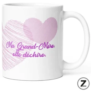 Mug MA GRAND MÈRE ELLE DÉCHIRE