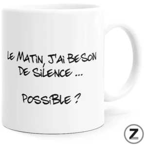 Mug MATIN SILENCE