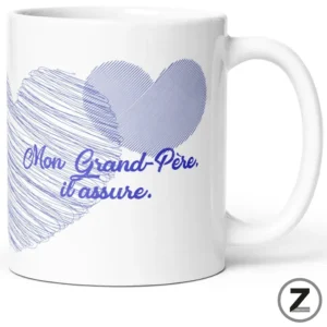 Mug MON GRAND PÈRE IL ASSURE