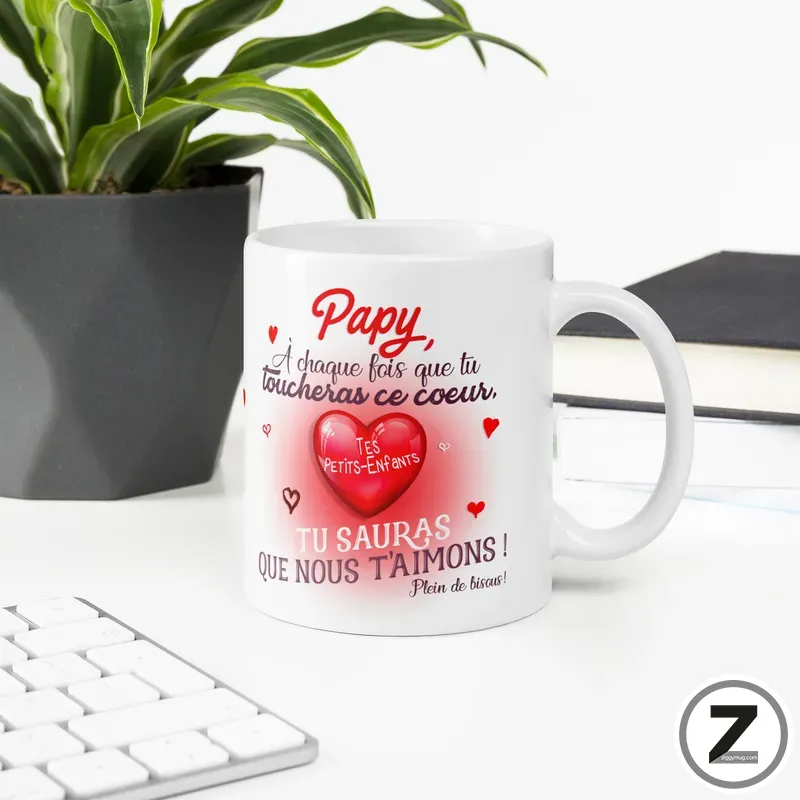 Mug PAPY, NOUS T'AIMONS – Image 3