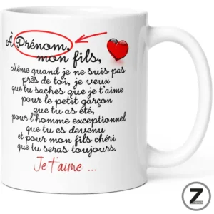Mug personnalisable À MON FILS