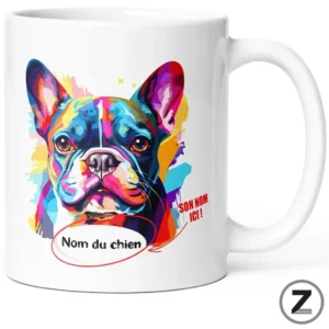 Mug personnalisable BOULEDOGUE FRANÇAIS