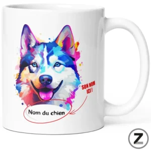 Mug personnalisable HUSKY