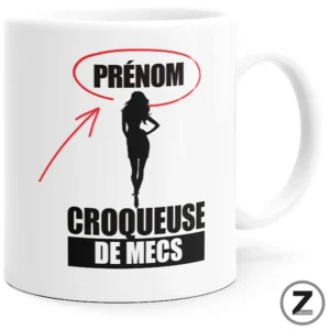 Mug personnalisable CROQUEUSE DE MECS