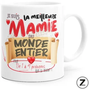 Mug personnalisable MAMIE MONDE PLURIEL