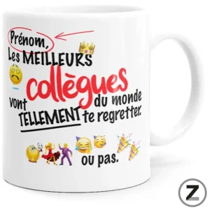 Mug personnalisable MEILLEURS COLLÈGUES