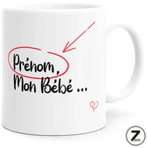 Mug personnalisable MON BÉBÉ