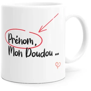Mug personnalisable MON DOUDOU