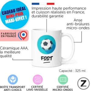 Mug sport FOOT