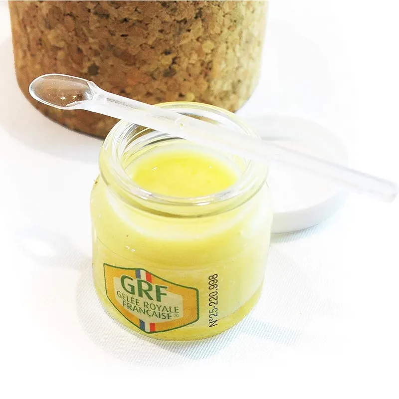 Gelée royale de Sologne 2 pots. Miel de sologne, 100% naturel