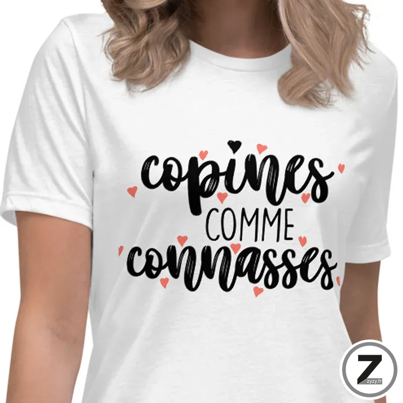 T-shirt pas cher, T-shirt copine comme connasse, T-shirt famille, T-shirt original, T-shirt rigolo, T-shirt pas cher, 6 tailles T-shirt pas cher, T-shirt copine comme connasse, T-shirt famille, T-shirt original, T-shirt rigolo, T-shirt pas cher