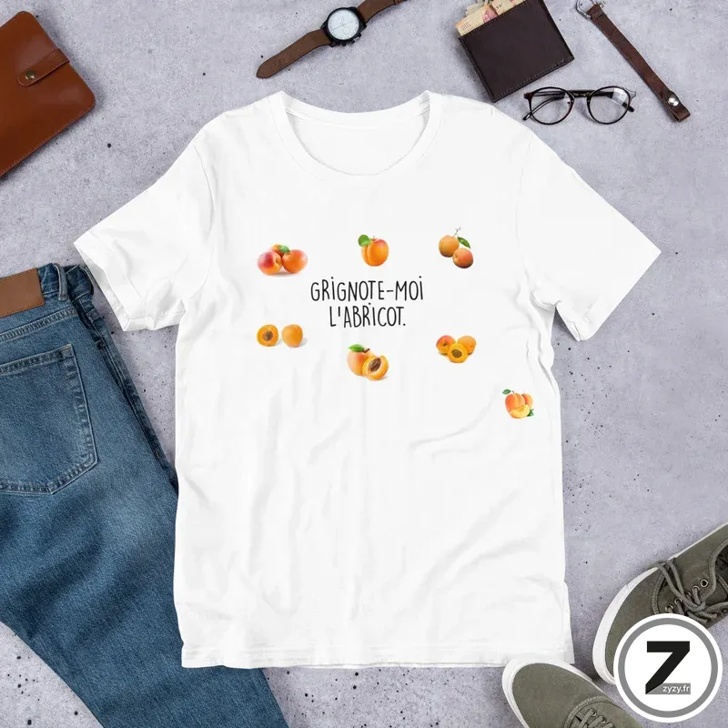 T-shirt pas cher, T-shirt grignote moi l'abricot, T-shirt famille, T-shirt original, T-shirt rigolo, T-shirt original, drôle T-shirt pas cher, T-shirt grignote moi l'abricot, T-shirt famille, T-shirt original, T-shirt rigolo, T-shirt original, drôle
