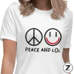 T-shirt pas cher, T-shirt peace ans lol, T-shirt famille, T-shirt original, T-shirt rigolo, T-shirt pas cher