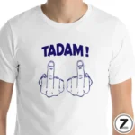 T-shirt pas cher, T-shirt doigts levés tadam, T-shirt famille, T-shirt original, T-shirt rigolo, T-shirt pas cher